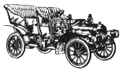 In the dawn of the automobile era, many cars function off of steam engines.
